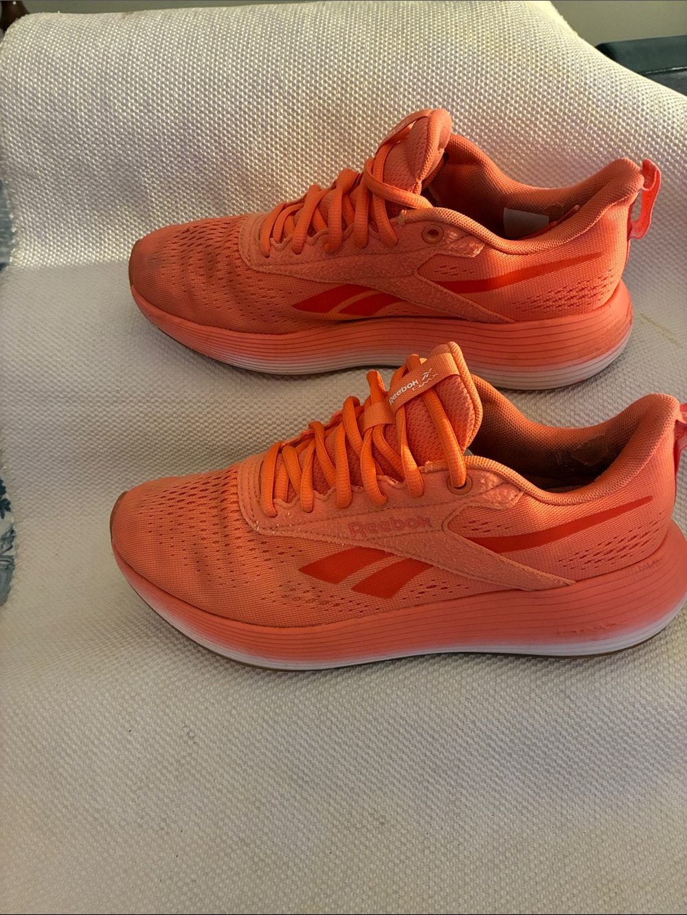 Reebok DMX Comfort women’s bright Coral Orange Athletic Running Shoes